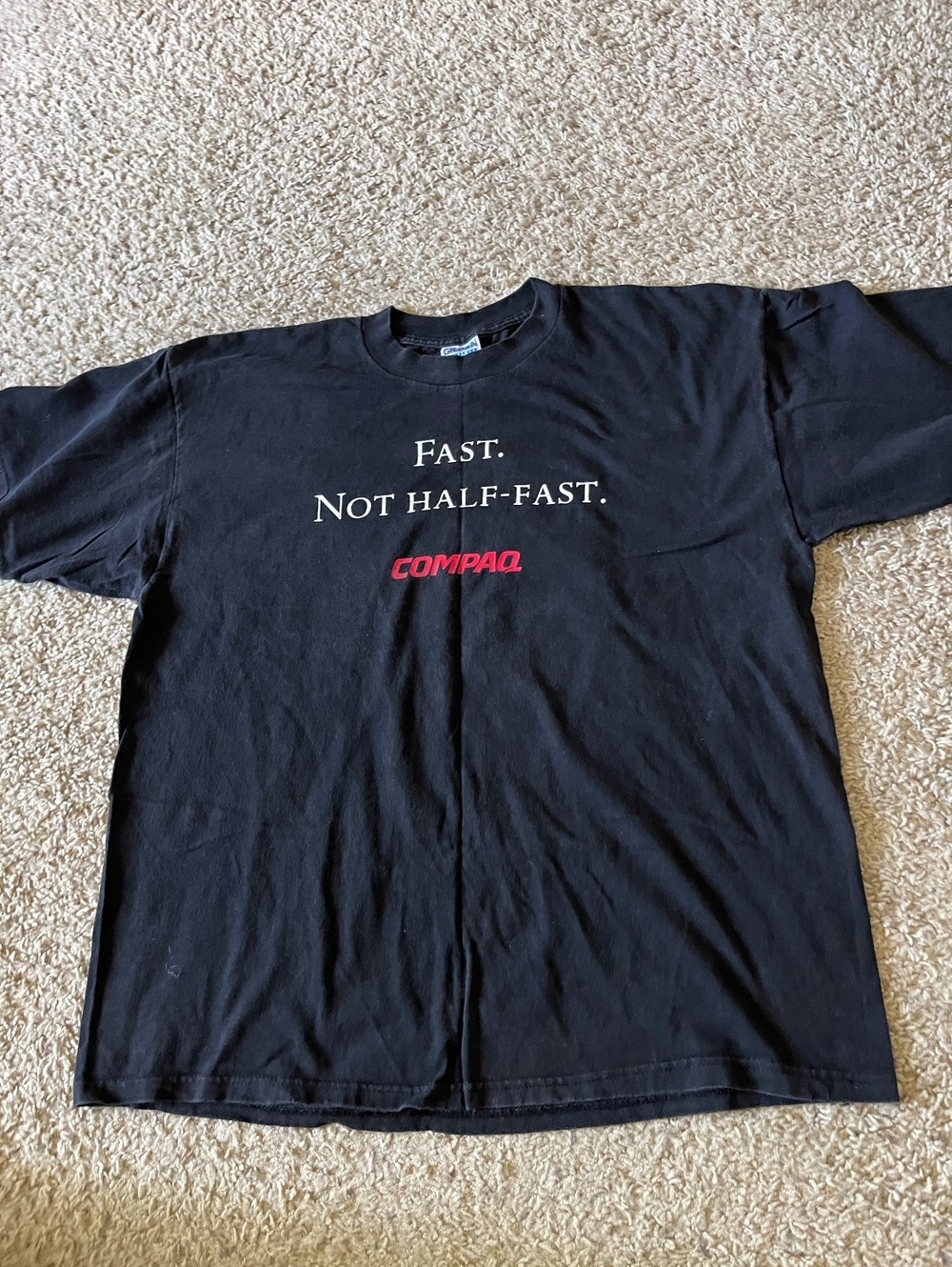 Compaq Computers Y2K Software Slogan Tee
